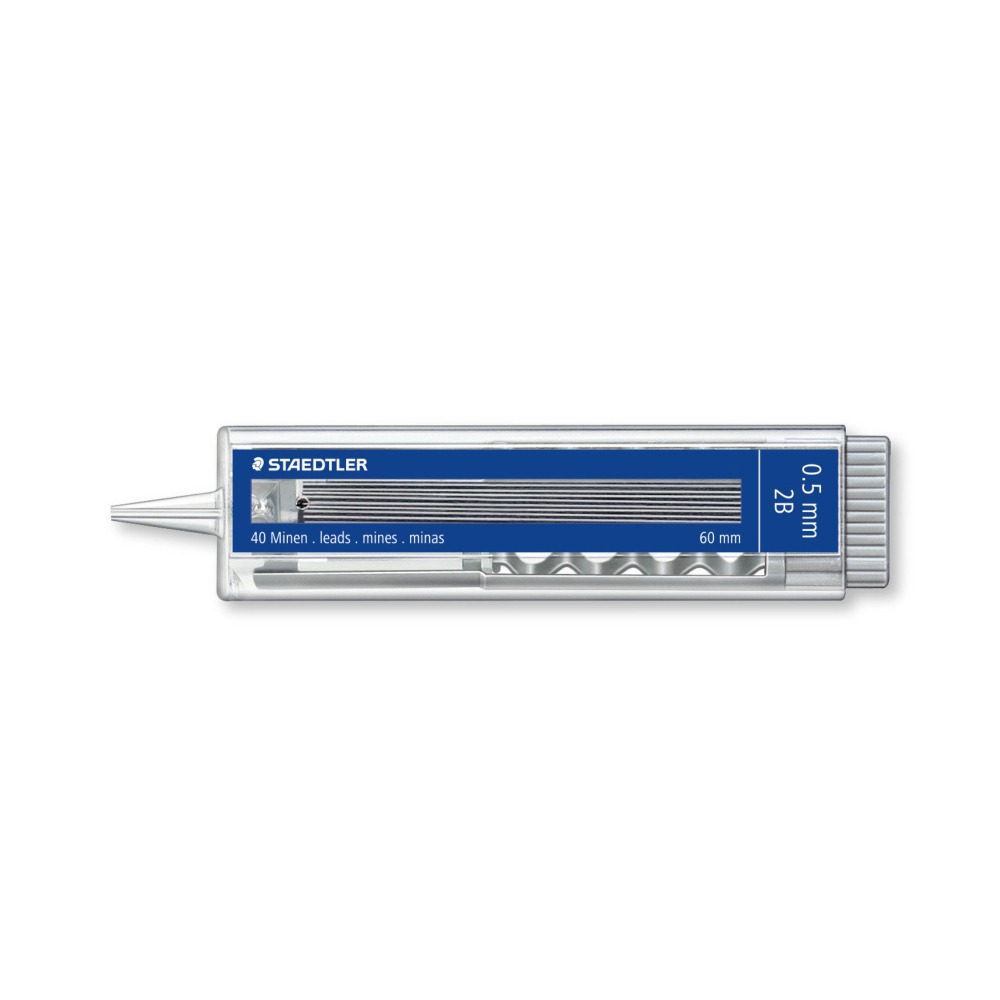 ΜΥΤΕΣ ΜΗΧΑΝΙΚΟΥ ΜΟΛΥΒΙΟΥ STAEDTLER 255 0.5-2B (ΣΩΛΗΝΑΡΙΟ=40 ΜΥΤΕΣ)