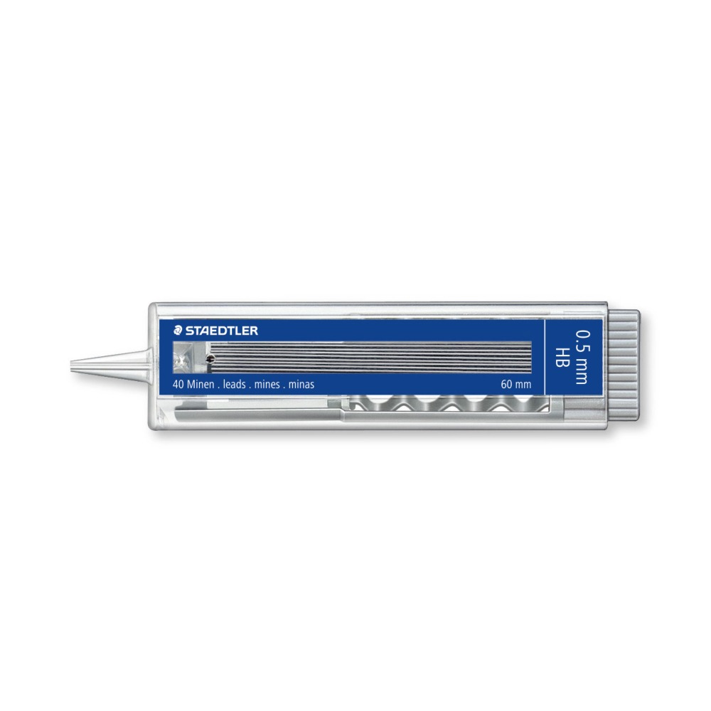 ΜΥΤΕΣ ΜΗΧΑΝΙΚΟΥ ΜΟΛΥΒΙΟΥ STAEDTLER 255 0.5-HB (ΣΩΛΗΝΑΡΙΟ=40 ΜΥΤΕΣ)