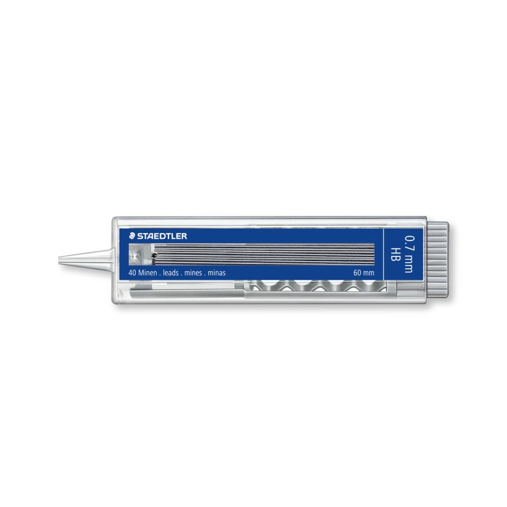 ΜΥΤΕΣ ΜΗΧΑΝΙΚΟΥ ΜΟΛΥΒΙΟΥ STAEDTLER 255 0.7-HB (ΣΩΛΗΝΑΡΙΟ=40 ΜΥΤΕΣ)