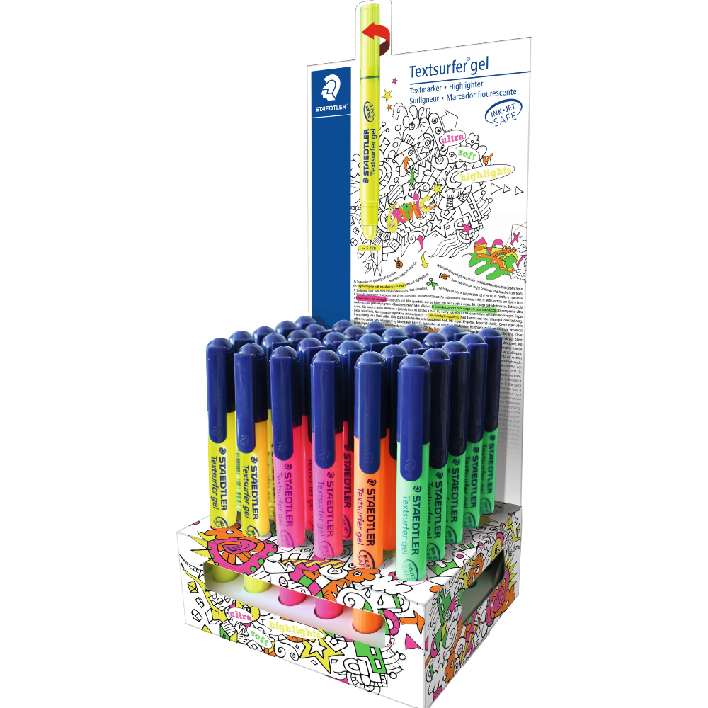 ΚΗΡΟΜΠΟΓΙΑ STAEDTLER ΥΠΟΓΡΑΜΜΙΣΕΩΣ 264 TEXTSURFER GEL (ΣΤΑΝΤ 30 ΤΕΜ.) 264 CA30
