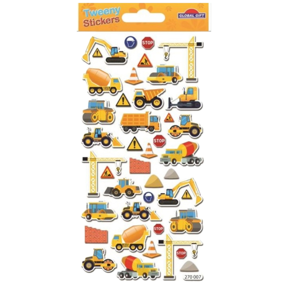 STICKERS GLOBAL GIFT 270007 TWEENY 9X17CM