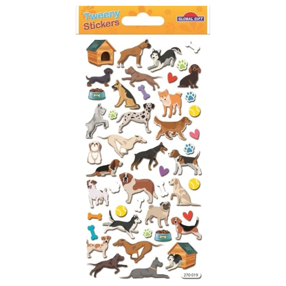 STICKERS GLOBAL GIFT 270019 TWEENY 9X17CM