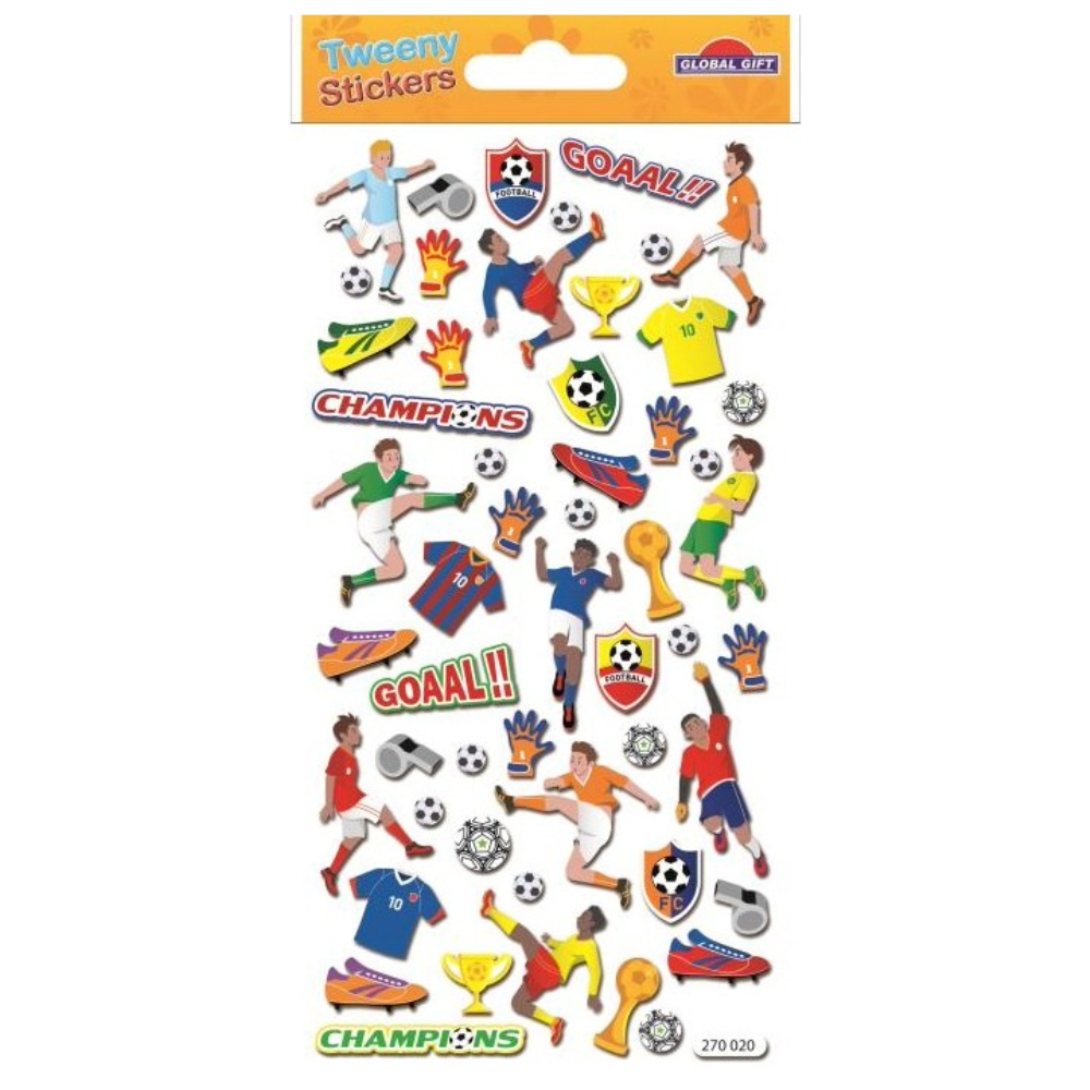 STICKERS GLOBAL GIFT 270020 TWEENY 9X17CM