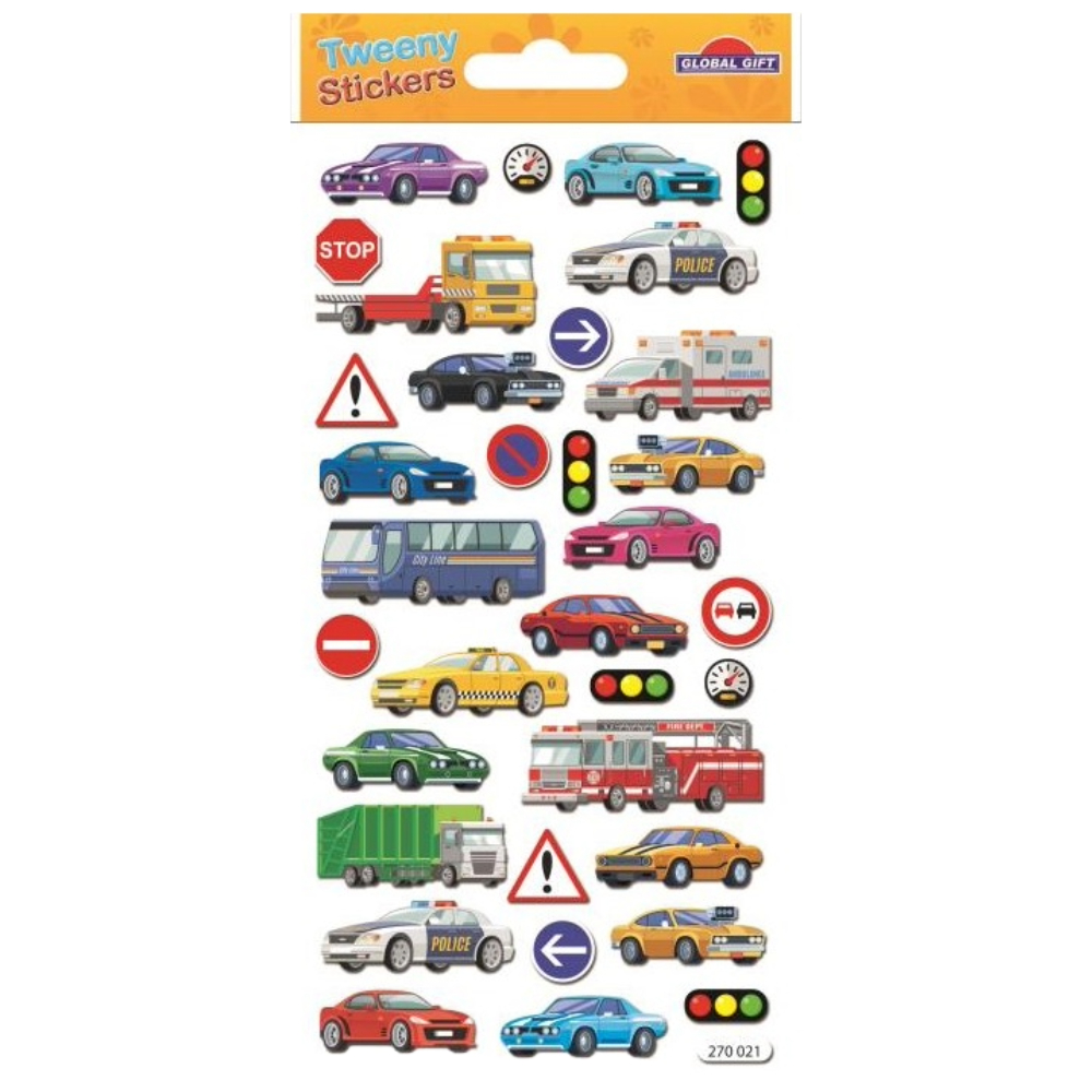 STICKERS GLOBAL GIFT 270021 TWEENY 9X17CM