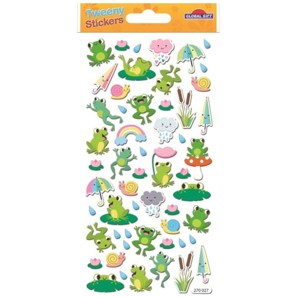 STICKERS GLOBAL GIFT 270027 TWEENY 9X17CM