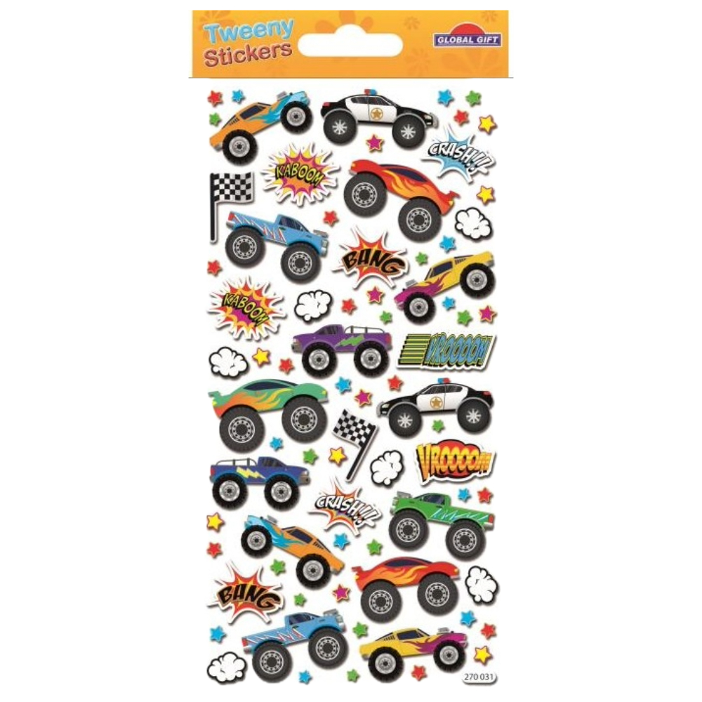 STICKERS GLOBAL GIFT 270031 TWEENY 9X17CM