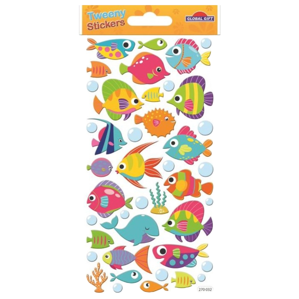 STICKERS GLOBAL GIFT 270032 TWEENY 9X17CM