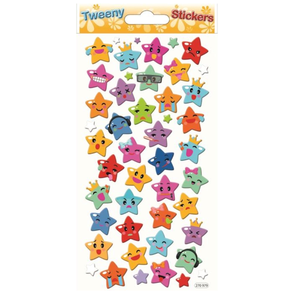 STICKERS GLOBAL GIFT 270979 TWEENY 9X17CM