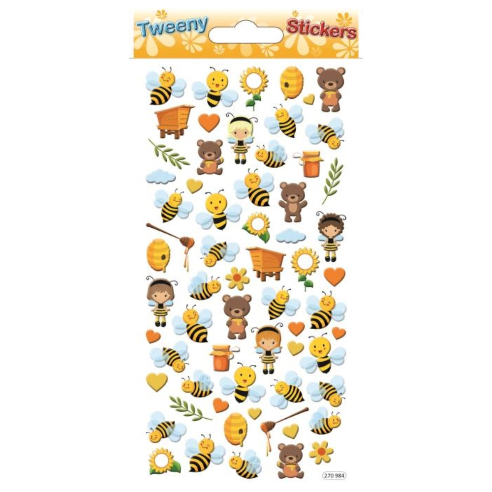 STICKERS GLOBAL GIFT 270984 TWEENY 9X17CM