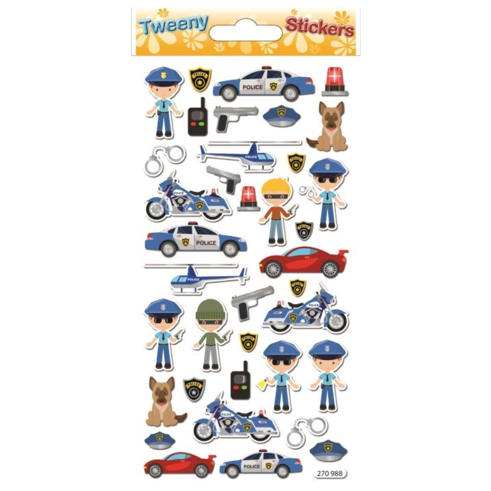 STICKERS GLOBAL GIFT 270988 TWEENY 9X17CM