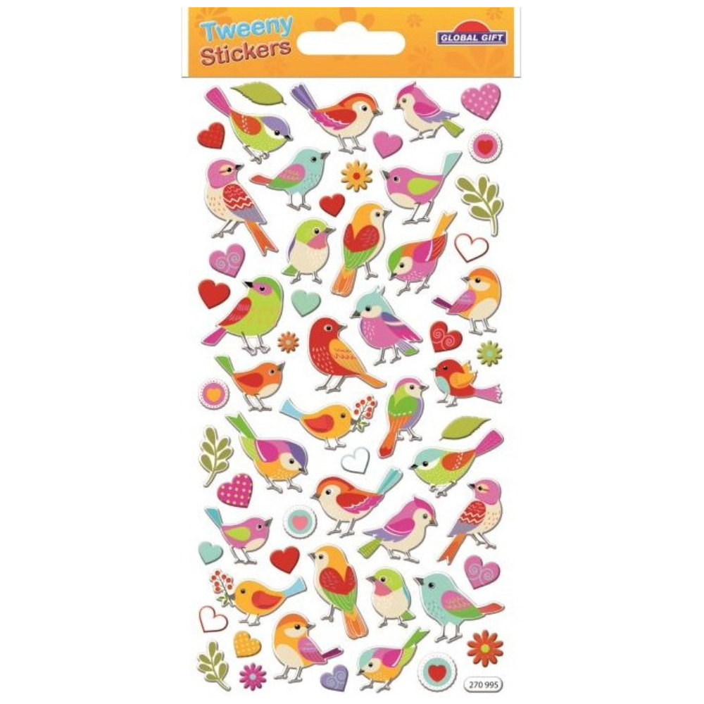 STICKERS GLOBAL GIFT 270995 TWEENY 9X17CM