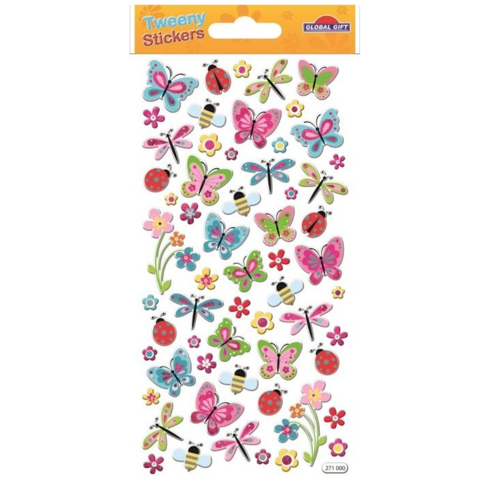 STICKERS GLOBAL GIFT 271000 TWEENY 9X17CM