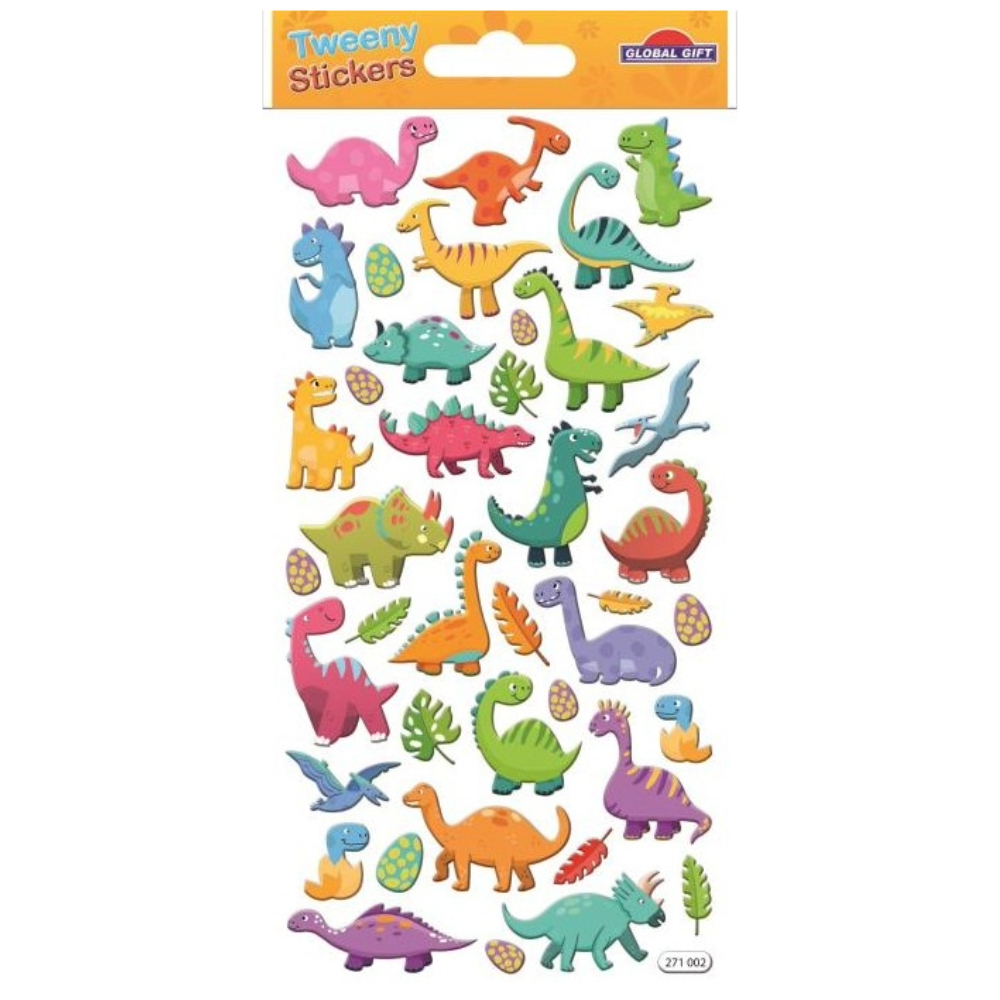 STICKERS GLOBAL GIFT 271002 TWEENY 9X17CM