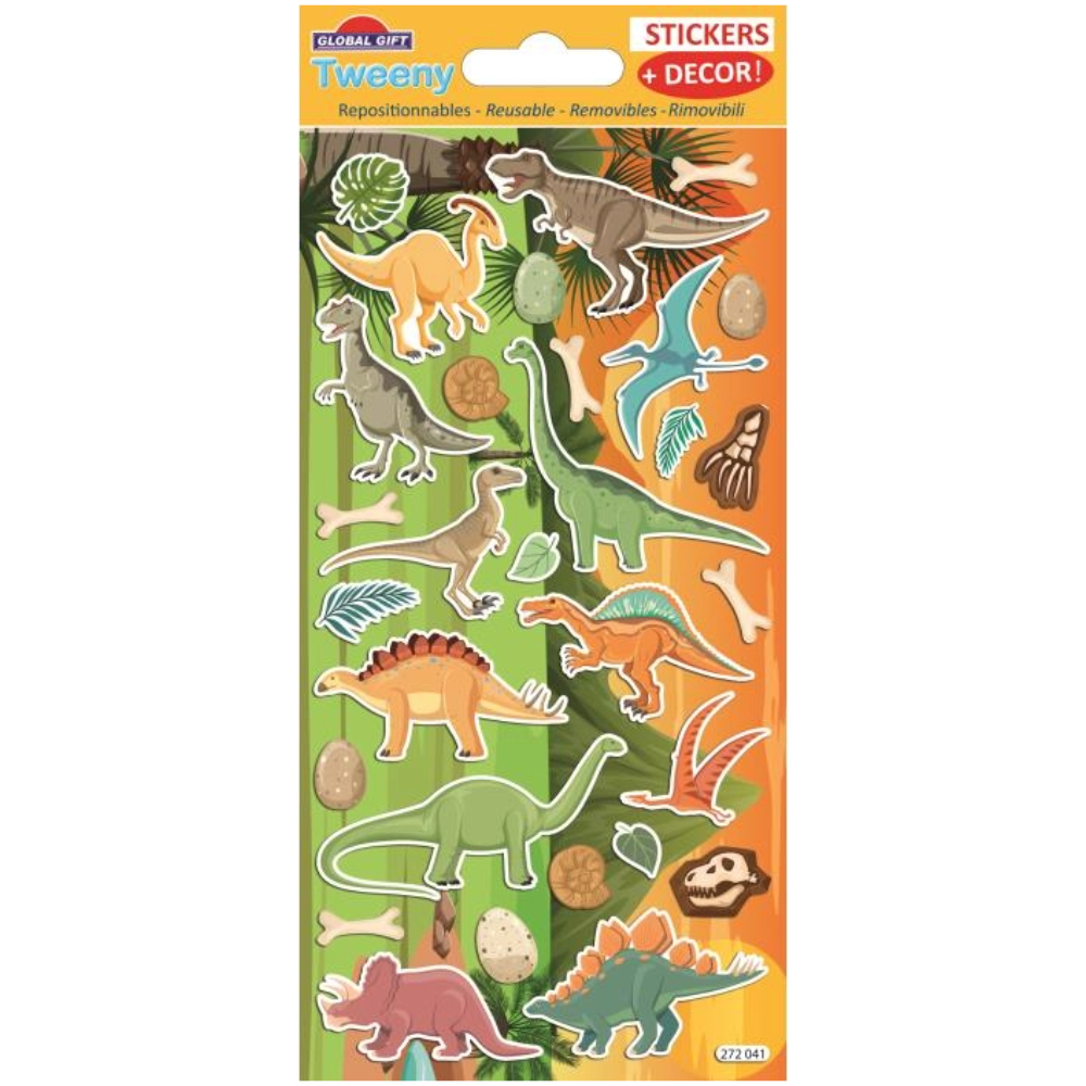 STICKERS GLOBAL GIFT 272041 TWEENY DECOR 9X17.5CM