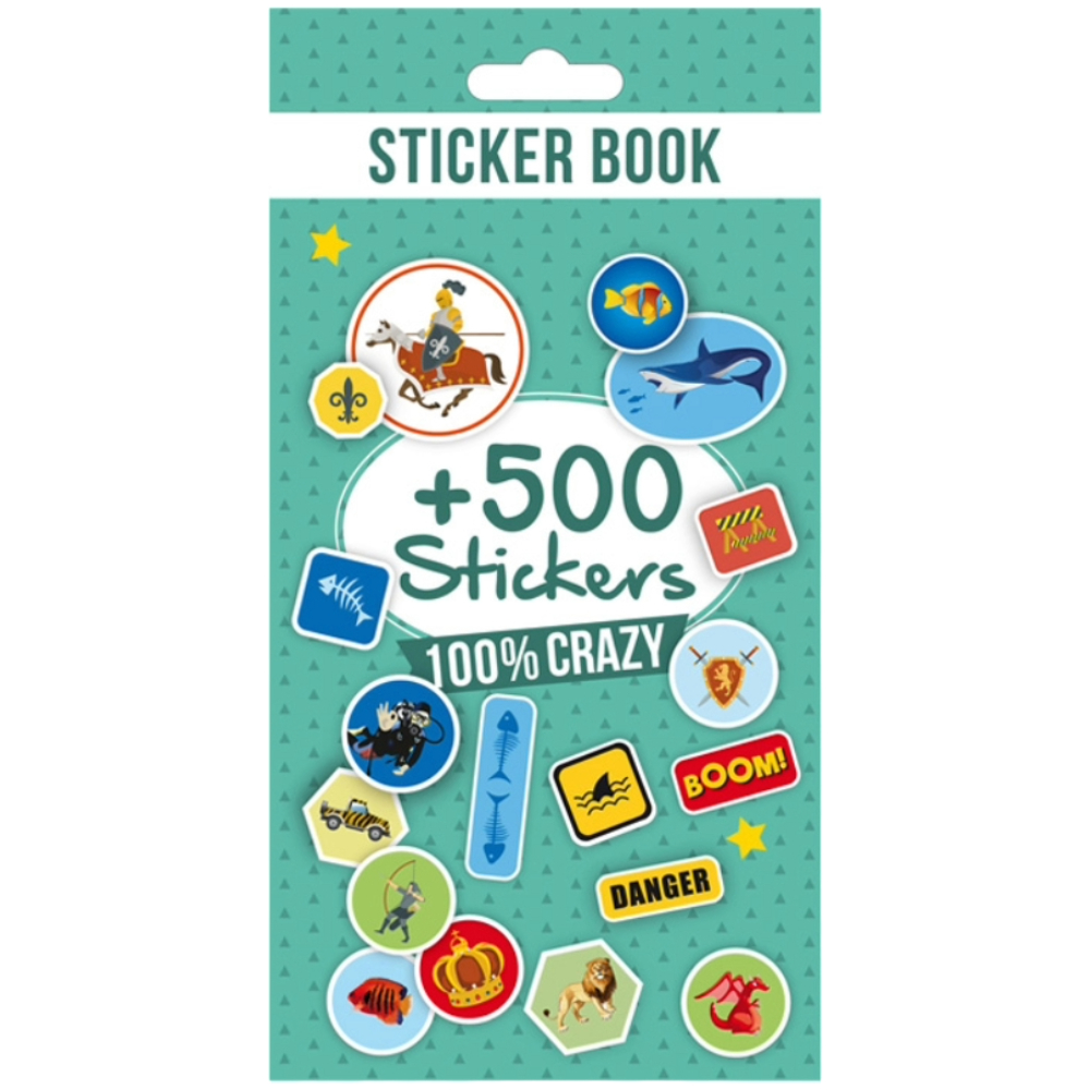 STICKERS GLOBAL GIFT 283005 BOOK + 500 ΕΤΙΚΕΤΕΣ