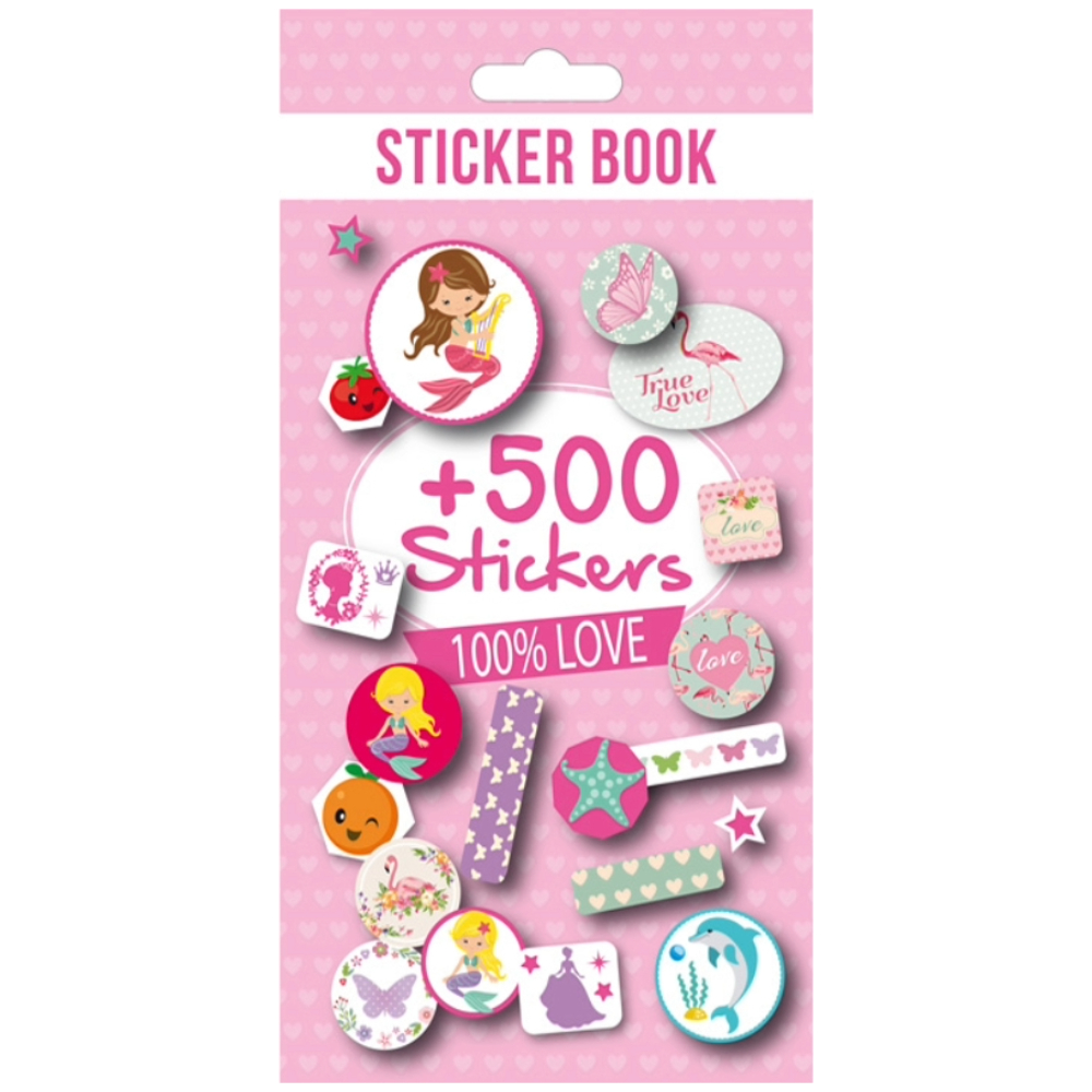 STICKERS GLOBAL GIFT 283008 BOOK + 500 ΕΤΙΚΕΤΕΣ