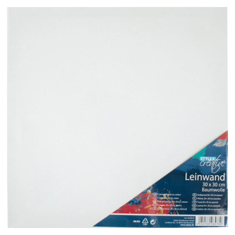 ΚΑΜΒΑΣ ΣΕ ΤΕΛΑΡΟ STYLEX 30 Χ 30 CM Α' ΠΟΙΟΤΗΤΑΣ 28578