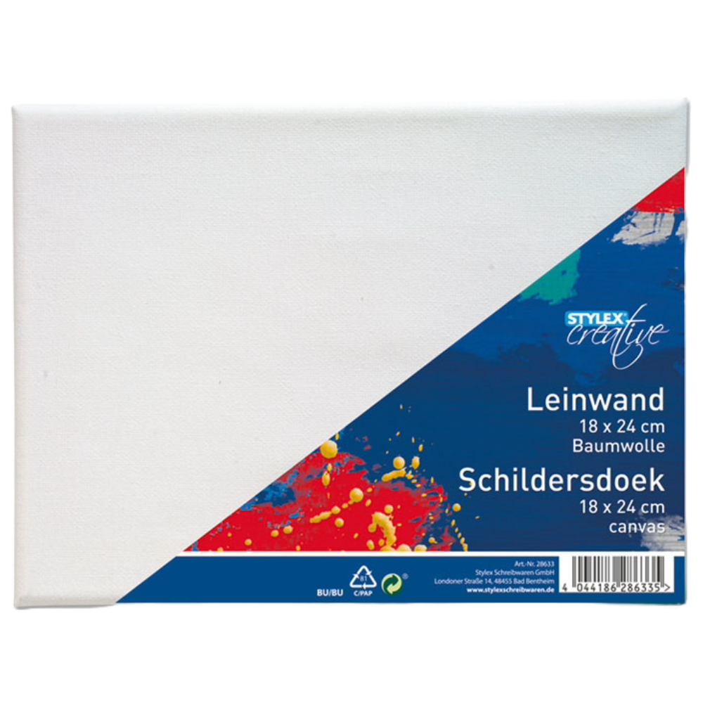 ΚΑΜΒΑΣ ΣΕ ΤΕΛΑΡΟ STYLEX 18 Χ 24 CM Α' ΠΟΙΟΤΗΤΑΣ 28633