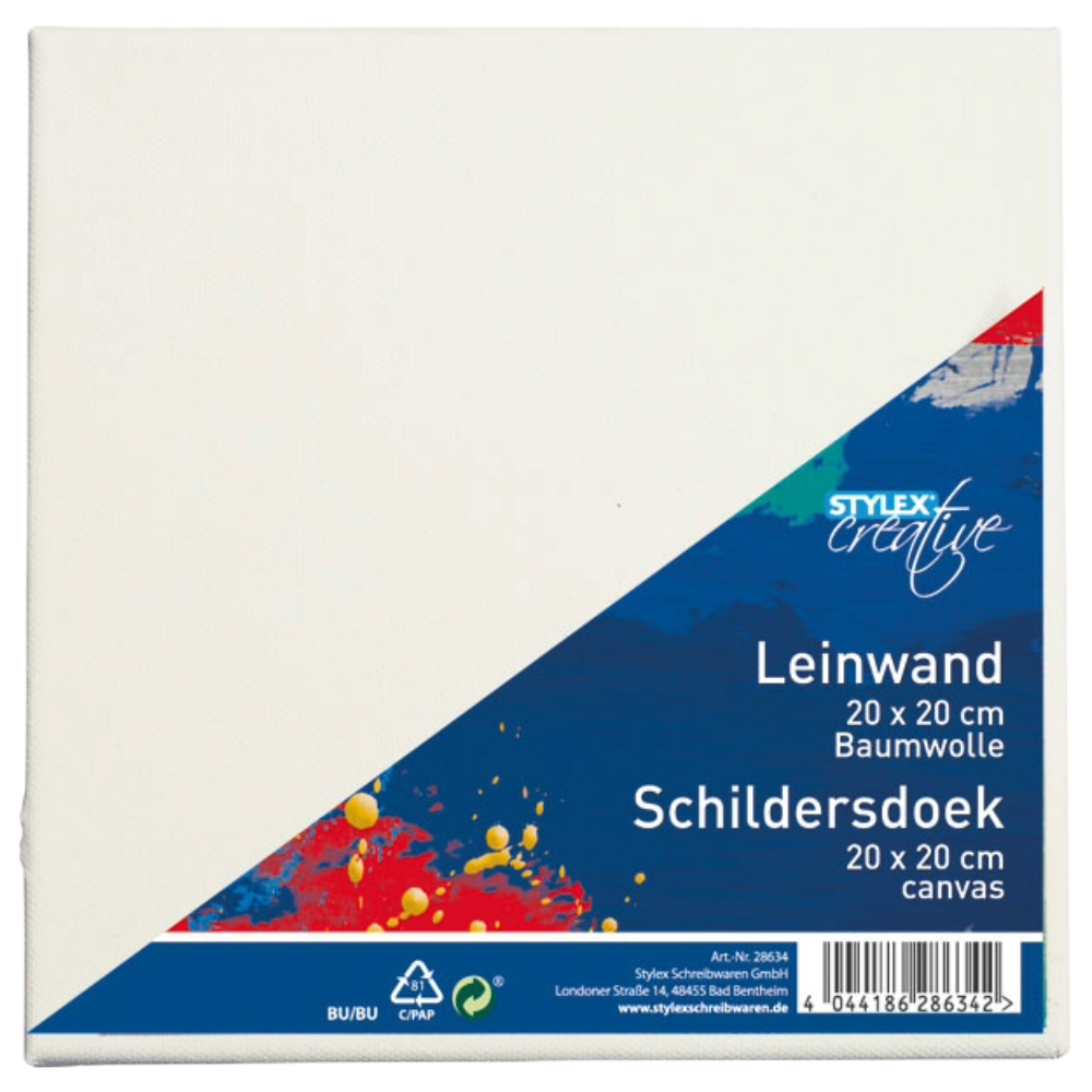 ΚΑΜΒΑΣ ΣΕ ΤΕΛΑΡΟ STYLEX 20 Χ 20 CM Α' ΠΟΙΟΤΗΤΑΣ 28634