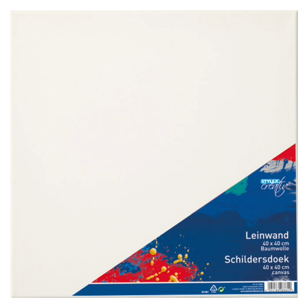 ΚΑΜΒΑΣ ΣΕ ΤΕΛΑΡΟ STYLEX 40 Χ 40 CM Α' ΠΟΙΟΤΗΤΑΣ 28664