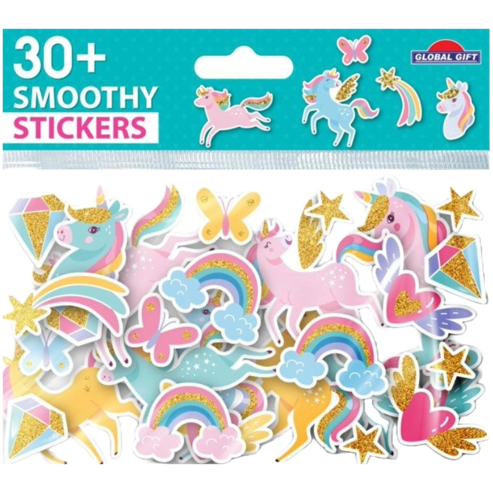 STICKERS GLOBAL GIFT 290113 ΑΦΡΩΔΗ SMOOTHY 30 ΤΕΜΑΧΙΩΝ 15Χ8CM