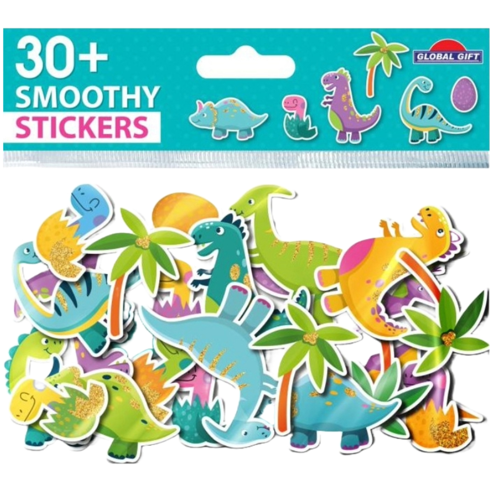 STICKERS GLOBAL GIFT 290117 ΑΦΡΩΔΗ SMOOTHY 30 ΤΕΜΑΧΙΩΝ 15Χ8CM