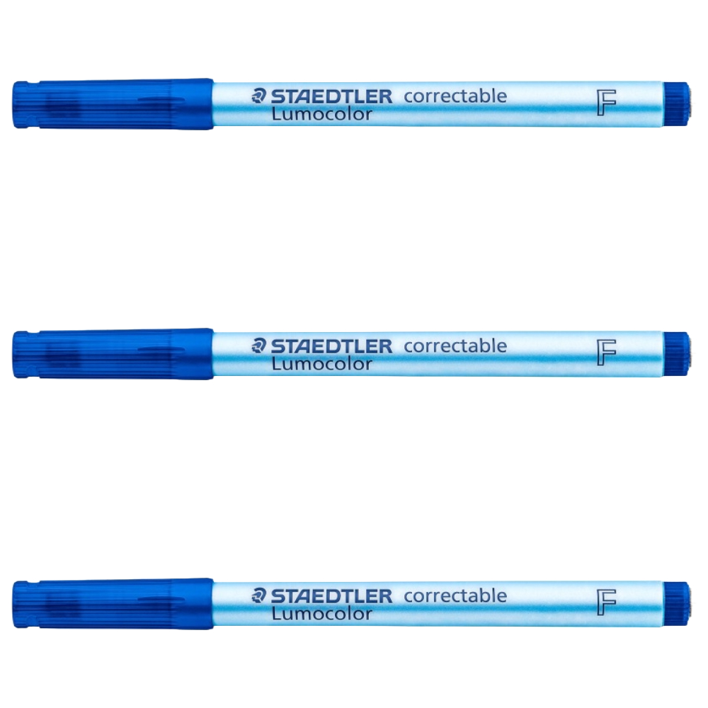 ΜΑΡΚΑΔΟΡΟΣ ΥΑΛΟΓΡΑΦΟΣ STAEDTLER 305 F LUMOCOLOR CORRECTABLE F 305 F-x