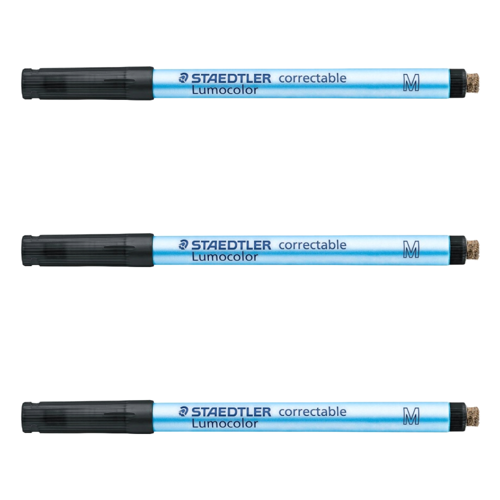 ΜΑΡΚΑΔΟΡΟΣ ΥΑΛΟΓΡΑΦΟΣ STAEDTLER 305 M LUMOCOLOR CORRECTABLE M 305 M-x