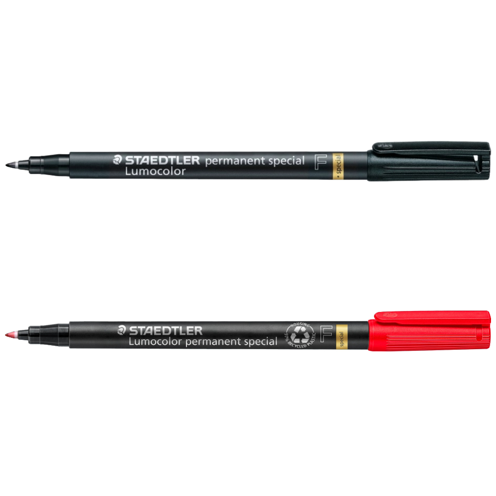 ΜΑΡΚΑΔΟΡΟΣ ΥΑΛΟΓΡΑΦΟΣ STAEDTLER 319 LUMOCOLOR SPECIAL F PERMANENT (ΓΡΑΦΗ 0.6MM) 319 F-x