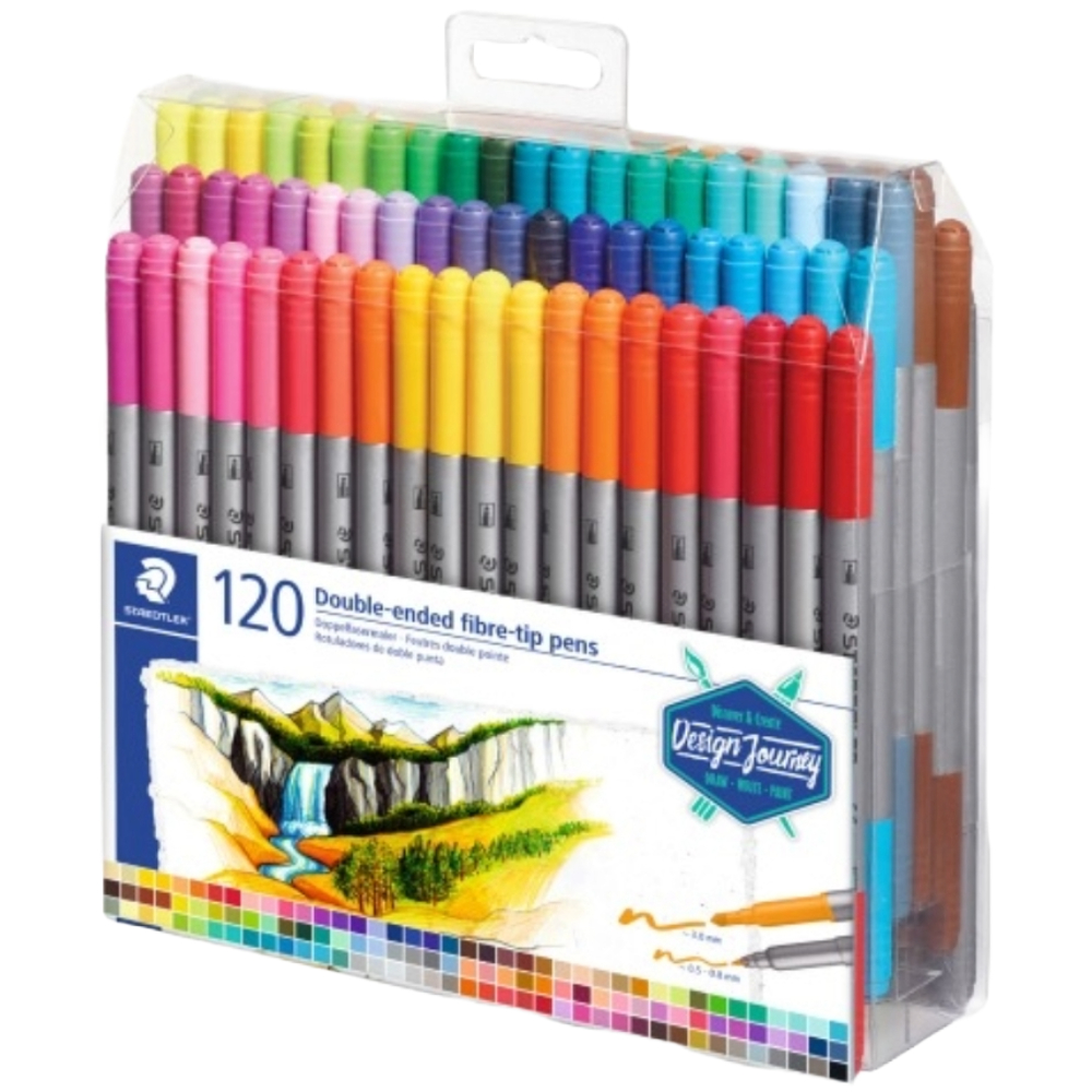 ΜΑΡΚΑΔΟΡΟΣ ART ΖΩΓΡΑΦΙΚΗΣ STAEDTLER 3200 TB120 ΔΙΠΛΗ ΜΥΤΗ (ΣΕΤ=120 ΧΡ)