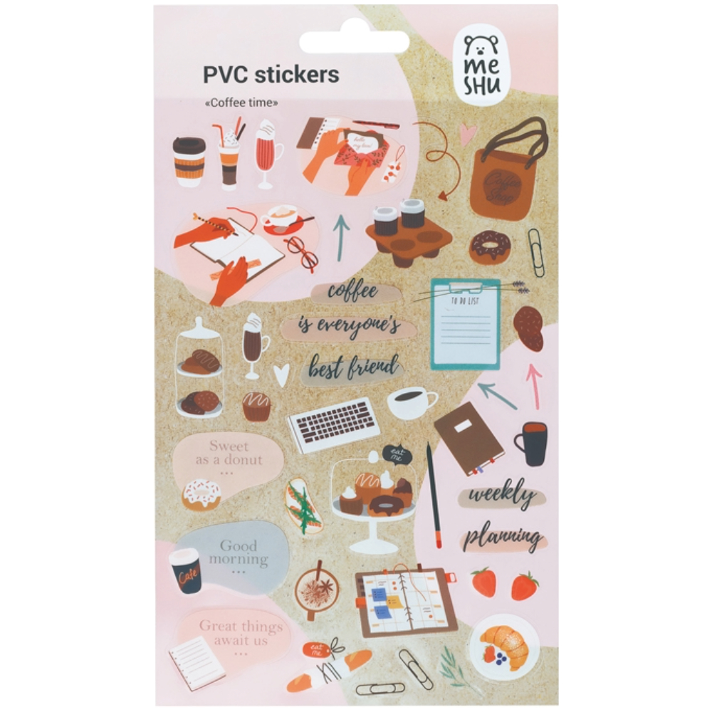 STICKERS MESHU PVC 332379 10X21