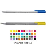 ΜΑΡΚΑΔΟΡΟΣ ΓΡΑΦΗΣ STAEDTLER 334 TRIPLUS FINELINER ( 0.3MM) (60 ΧΡΩΜΑΤΑ) 334-xxx