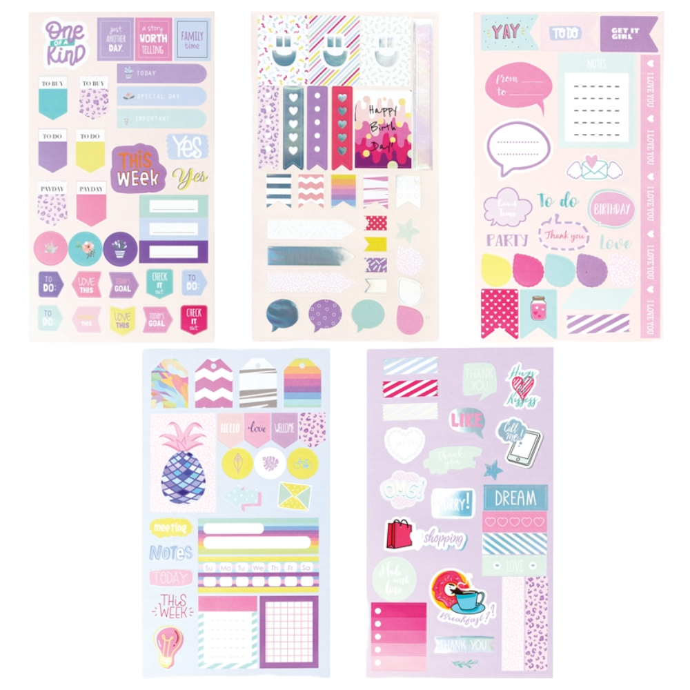 STICKERS MESHU PAPER 334398 (=5 Φ) 12X21