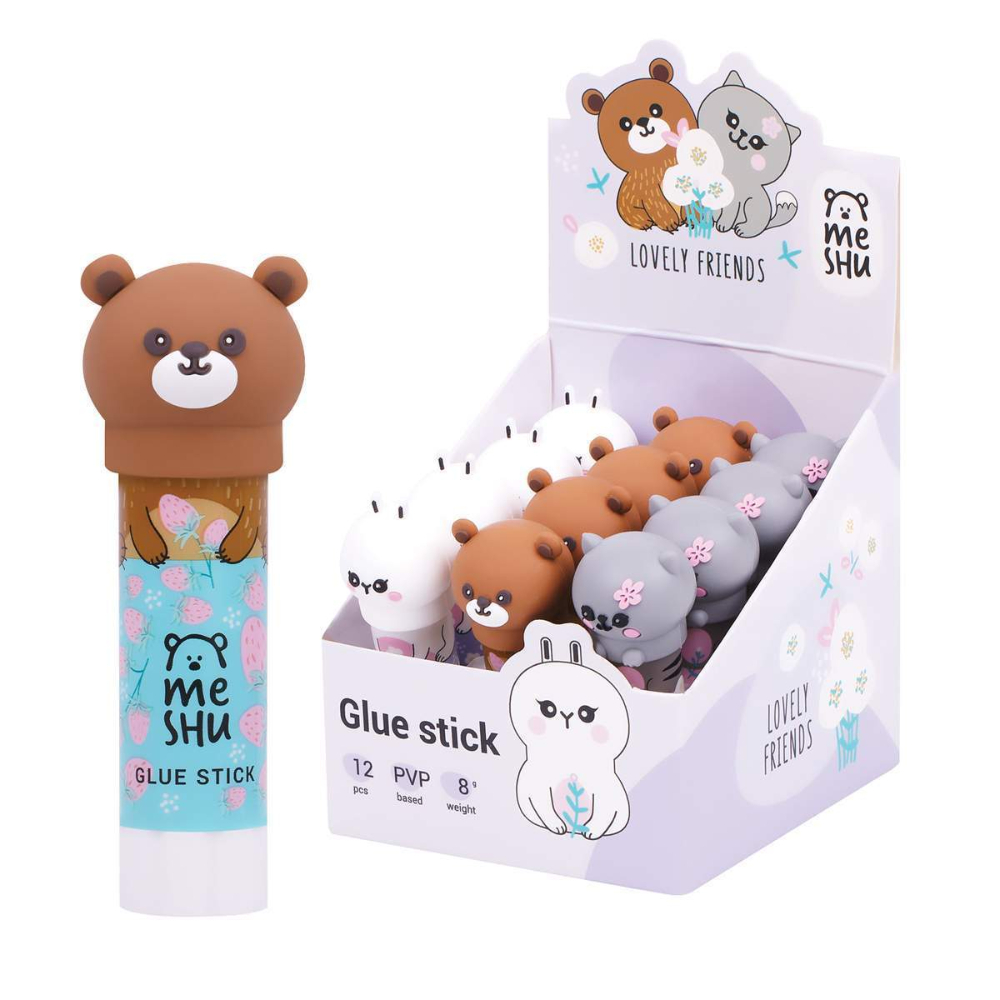 ΚΟΛΛΑ MESHU STICK 8GR 339126 ANIMALS (12)