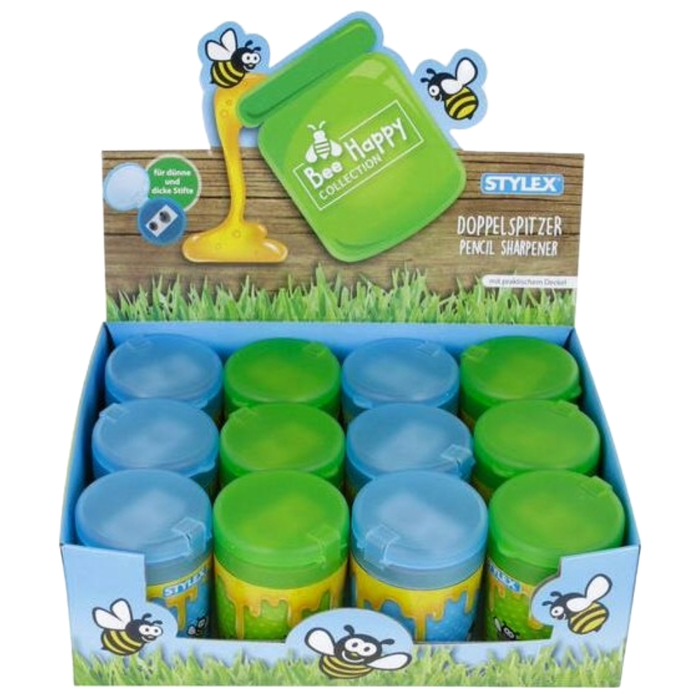 ΞΥΣΤΡΑ ΒΑΡΕΛΑΚΙ STYLEX 34206 (ΣΤΑΝΤ=12 ΤΕΜ) ΔΙΠΛΗ ΜΕΛΙΣΣΕΣ (3 ΑΣΟΡΤΙ ΣΧΕΔΙΑ)