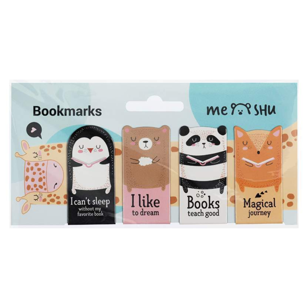 ΣΕΛΙΔΟΔΕΙΚΤΕΣ MESHU ΜΑΓΝΗΤΙΚΟΙ 342162 BOOK LOVERS (4pcs) (10)