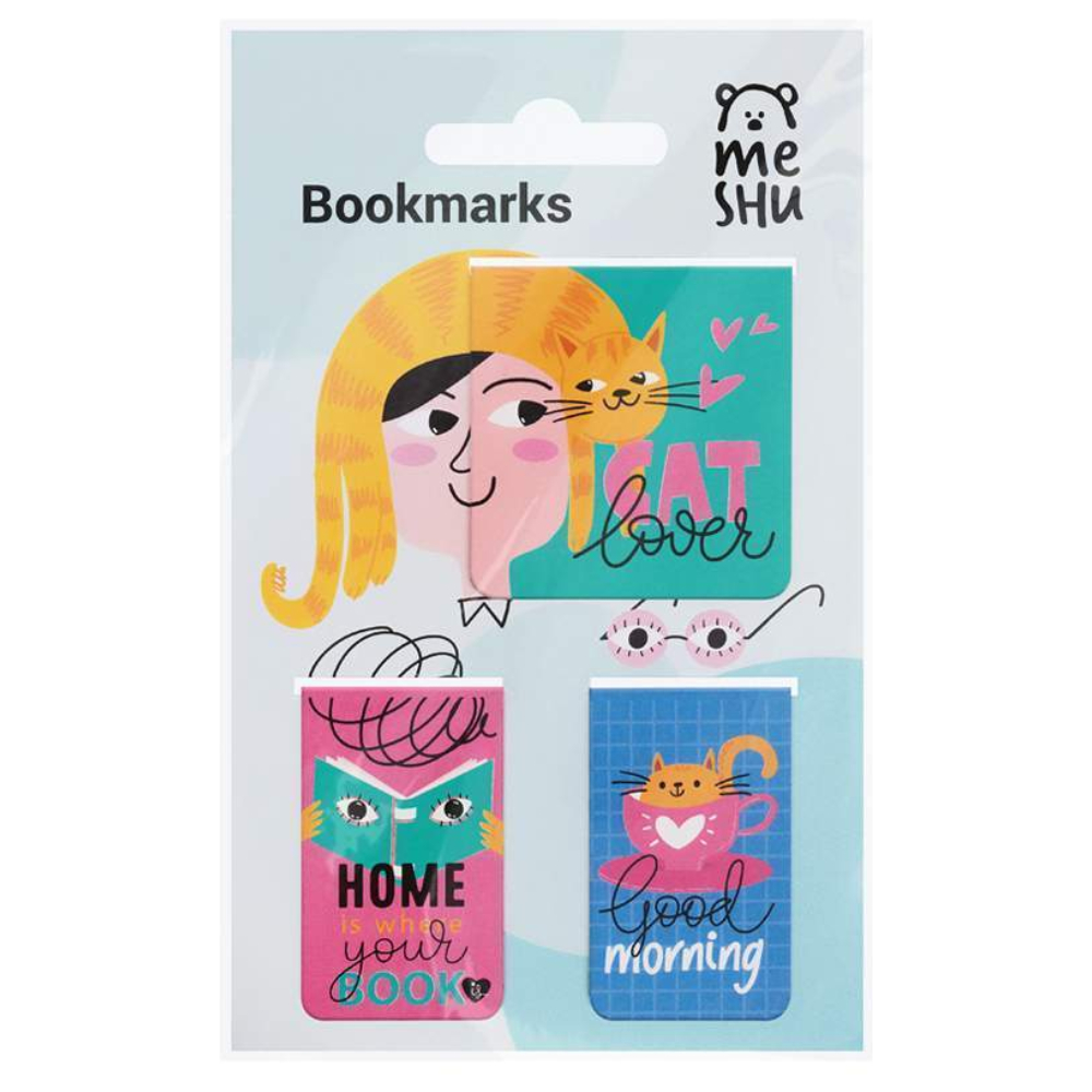 ΣΕΛΙΔΟΔΕΙΚΤΕΣ MESHU ΜΑΓΝΗΤΙΚΟΙ 342166 CAT LOVER (3pcs) (10)