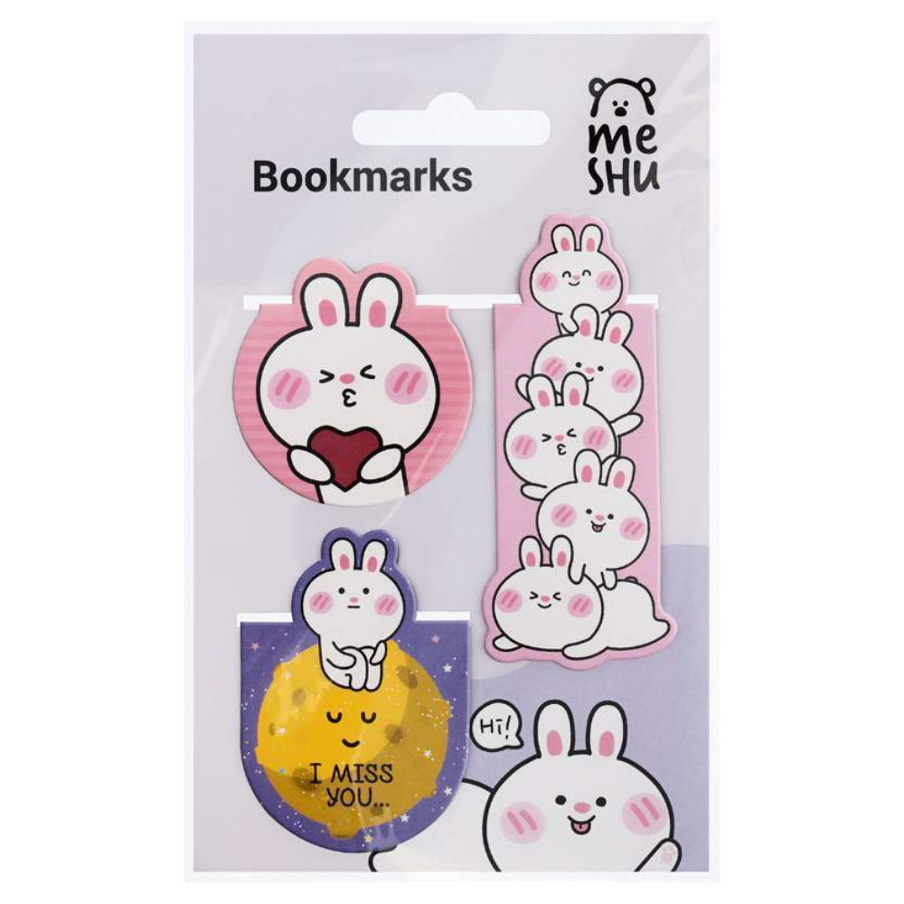 ΣΕΛΙΔΟΔΕΙΚΤΕΣ MESHU ΜΑΓΝΗΤΙΚΟΙ 342174 BUBBLE BUNNY (3pcs) (10)