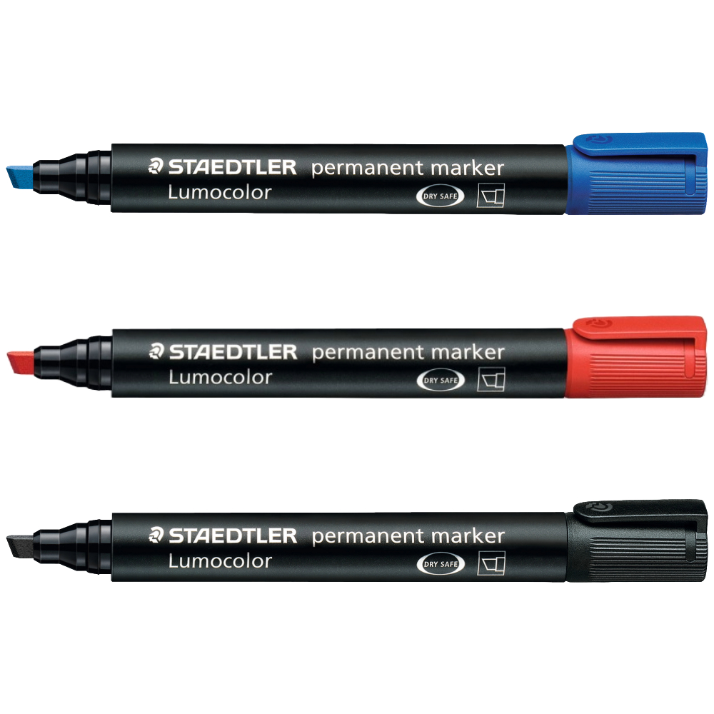 ΜΑΡΚΑΔΟΡΟΣ ΚΙΒΩΤΙΩΝ STAEDTLER 350 LUMOCOLOR PERMANENT (2.0 - 5.0mm) πλακε