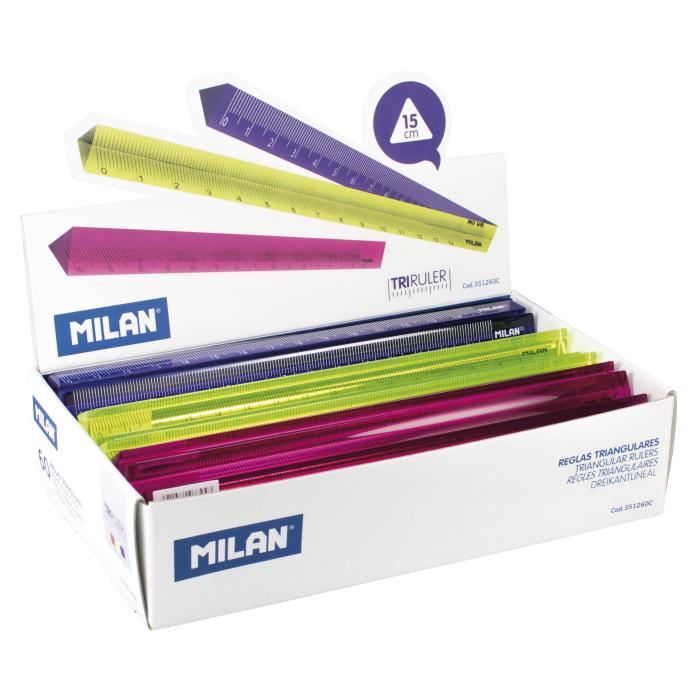 ΧΑΡΑΚΑΣ MILAN ΤΡΙΓΩΝΙΚΟΣ 15CM (ΣΤΑΝΤ 60 ΤΕΜ,/ΑΣΟΡΤΙ ) 351260C