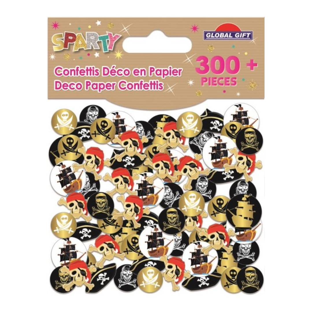 STICKERS CONFETTIS DECO SPARTY 15GR 362005 GLOBAL GIFT