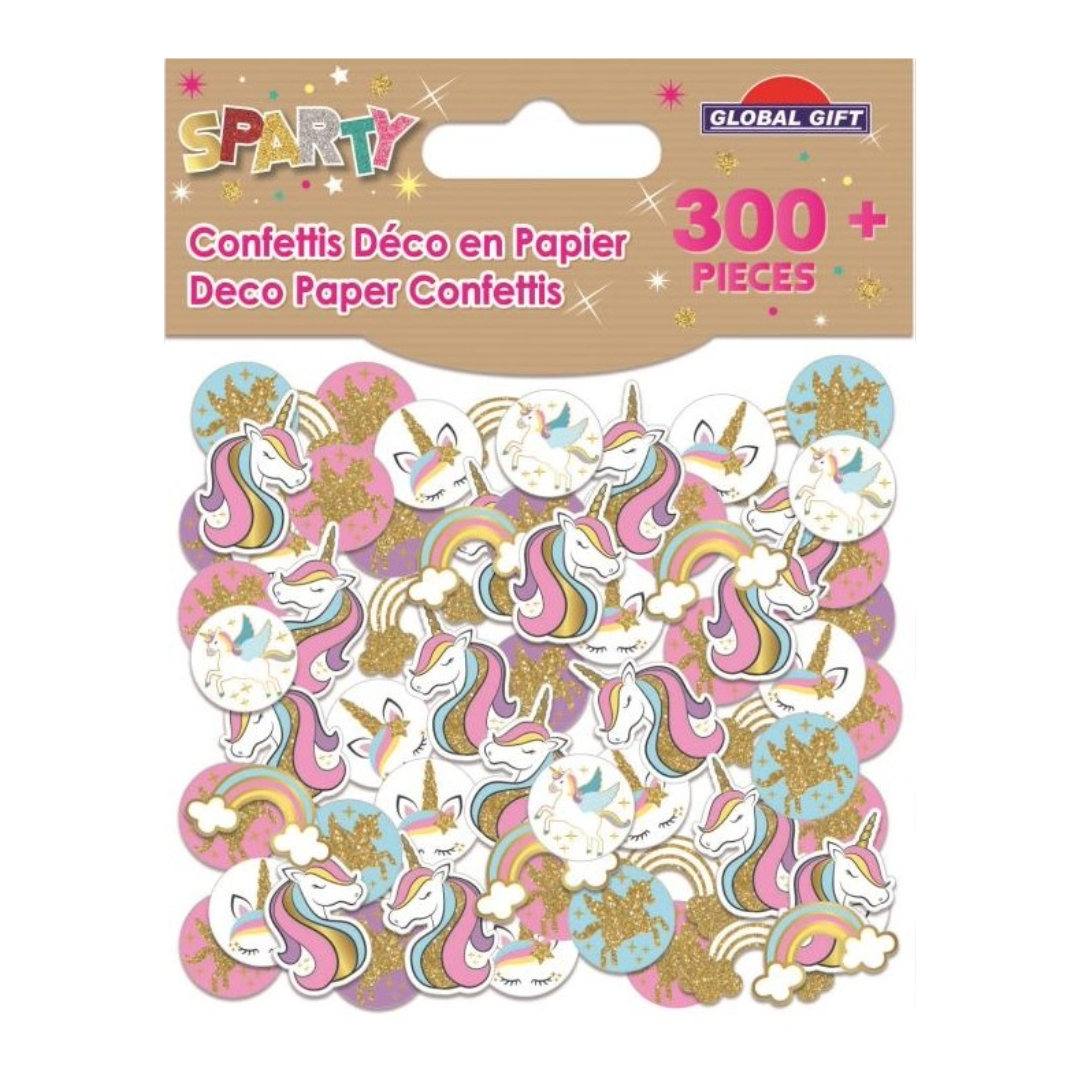 STICKERS CONFETTIS DECO SPARTY 15GR 362010 GLOBAL GIFT