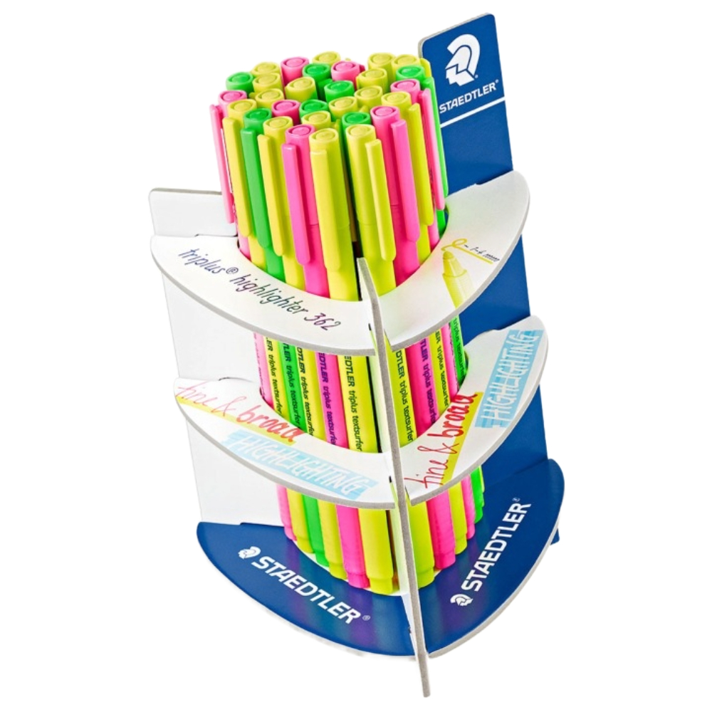 ΜΑΡΚΑΔΟΡΟΣ ΥΠΟΓΡΑΜΜΙΣΗΣ STAEDTLER 362 TEXTSURFER TRIPLUS (ΣΤΑΝΤ 30 ΤΕΜ) 362 CA30