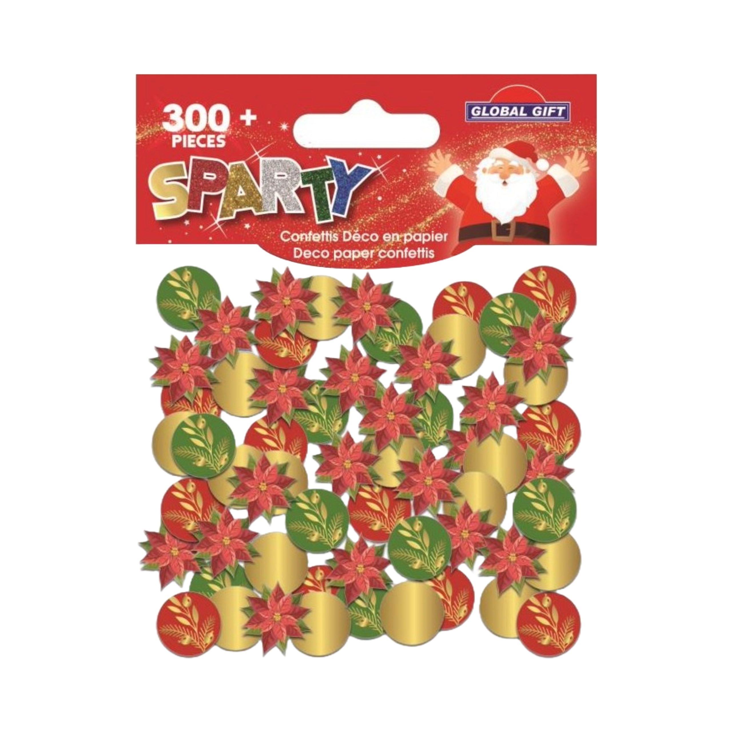 STICKERS CHRISTMAS 362-CONFETTIS 362509 GLOBAL GIFT 15GR ΧΡΙΣΤΟΥΓΕΝΝΙΑΤΙΚΕΣ ΜΠΑΛΕΣ