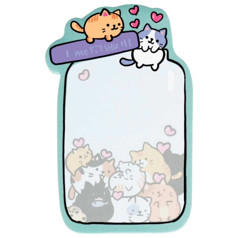 ΣΗΜΕΙΩΣΕΩΝ STICKY NOTES MESHU 362688 CAT'S POT (40Φ) (12)
