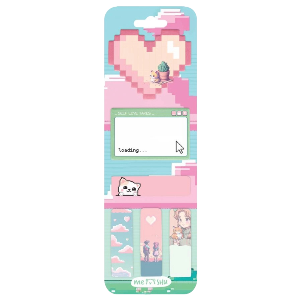 ΣΗΜΕΙΩΣΕΩΝ STICKY NOTES MESHU 362694 PIXEL LOVE (20Φ) (12)
