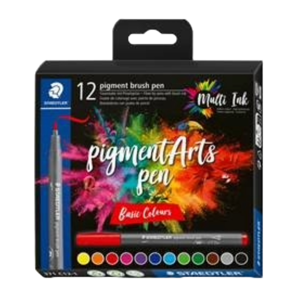 ΜΑΡΚΑΔΟΡΟΣ ART STAEDTLER 371 ΣΕΤ 12 ΧΡΩΜΑΤΩΝ BASIC COLOURS 371 C12-1