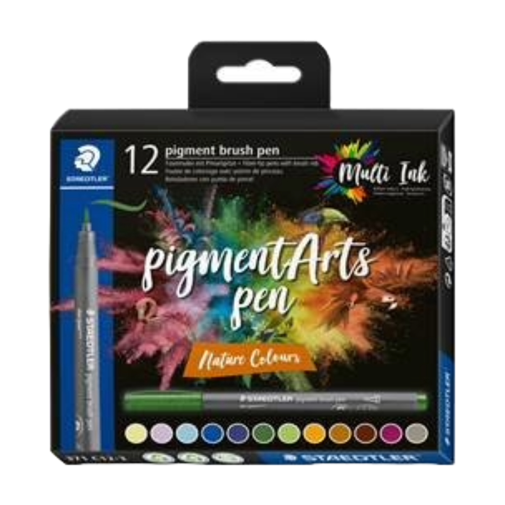 ΜΑΡΚΑΔΟΡΟΣ ART STAEDTLER 371 ΣΕΤ 12 ΧΡΩΜΑΤΩΝ NATURE COLOURS 371 C12-3