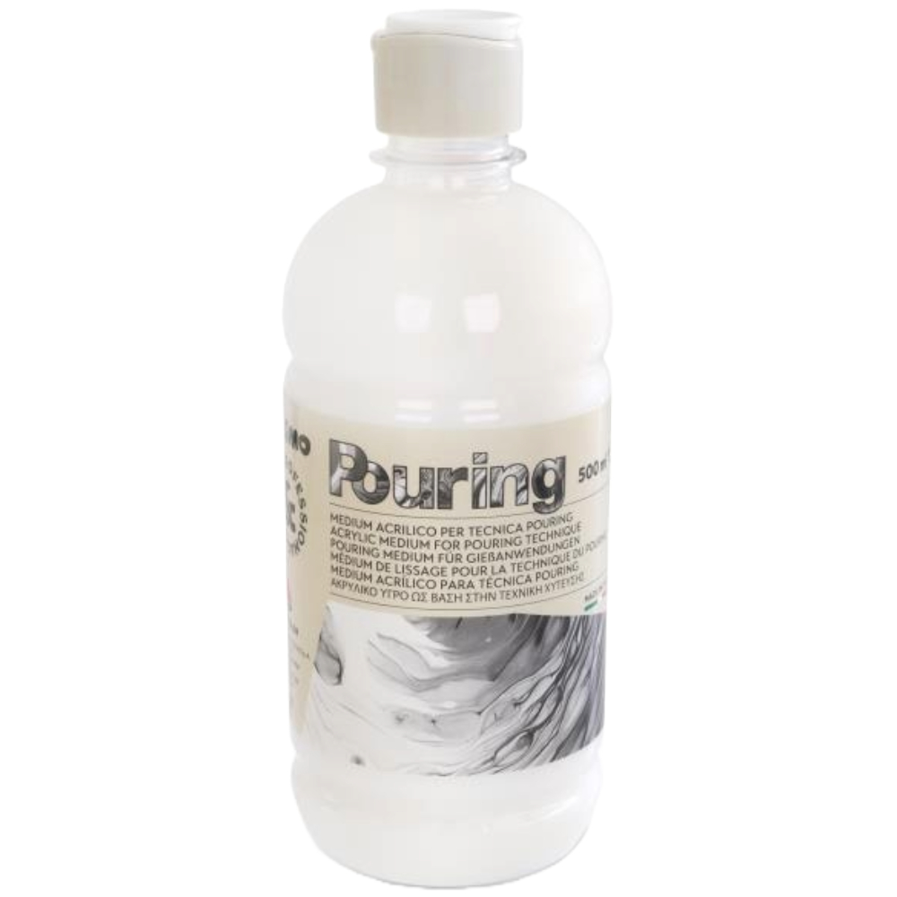 ΑΚΡΥΛΙΚΑ ΧΡΩΜΑΤΑ PRIMO ΓΙΑ ΤΕΧΝΙΚΗ POURING 500ML ΜΠΟΥΚΑΛΙ CMP-4001PG500M