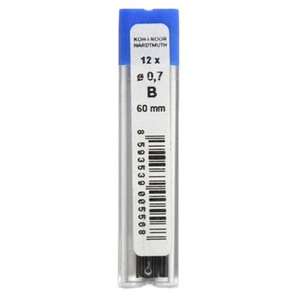 ΜΥΤΕΣ ΜΗΧΑΝΙΚΟΥ ΜΟΛΥΒΙΟΥ 0.7MM B (12 ΜΥΤΕΣ) KOHINOOR 4162B